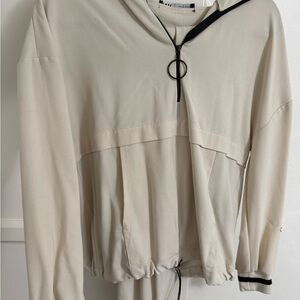 Zara Elegant Cream sweatsuit set